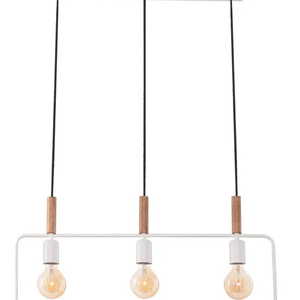 FRAME LAMPA WISZĄCA 3X60W E27 BIAŁY
