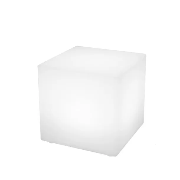 Lampa ogrodowa kostka CUBIC LED M RGBW 16 kolorów 35 cm - obrazek 5