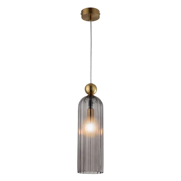 Lampa wisząca Piega 1 smoked 1xE14