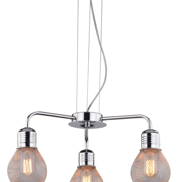 Gliva zwis 3x60W E27 chrom (bez żarówek) klosz do żarówek a55 (mm)
