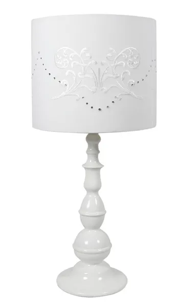 LANS LAMPA 1X60W E27 BIAŁA
