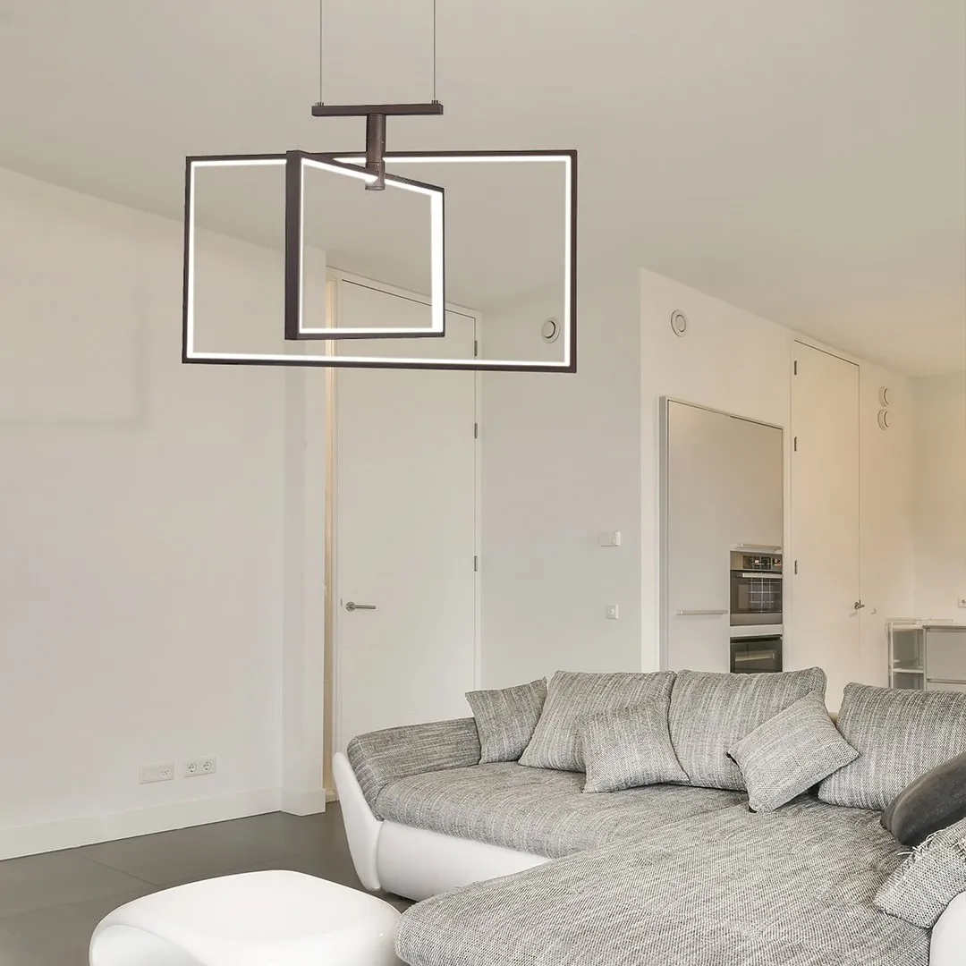 Lampa led wisząca 45W 4000k DL-G06 PORTO - obrazek 3