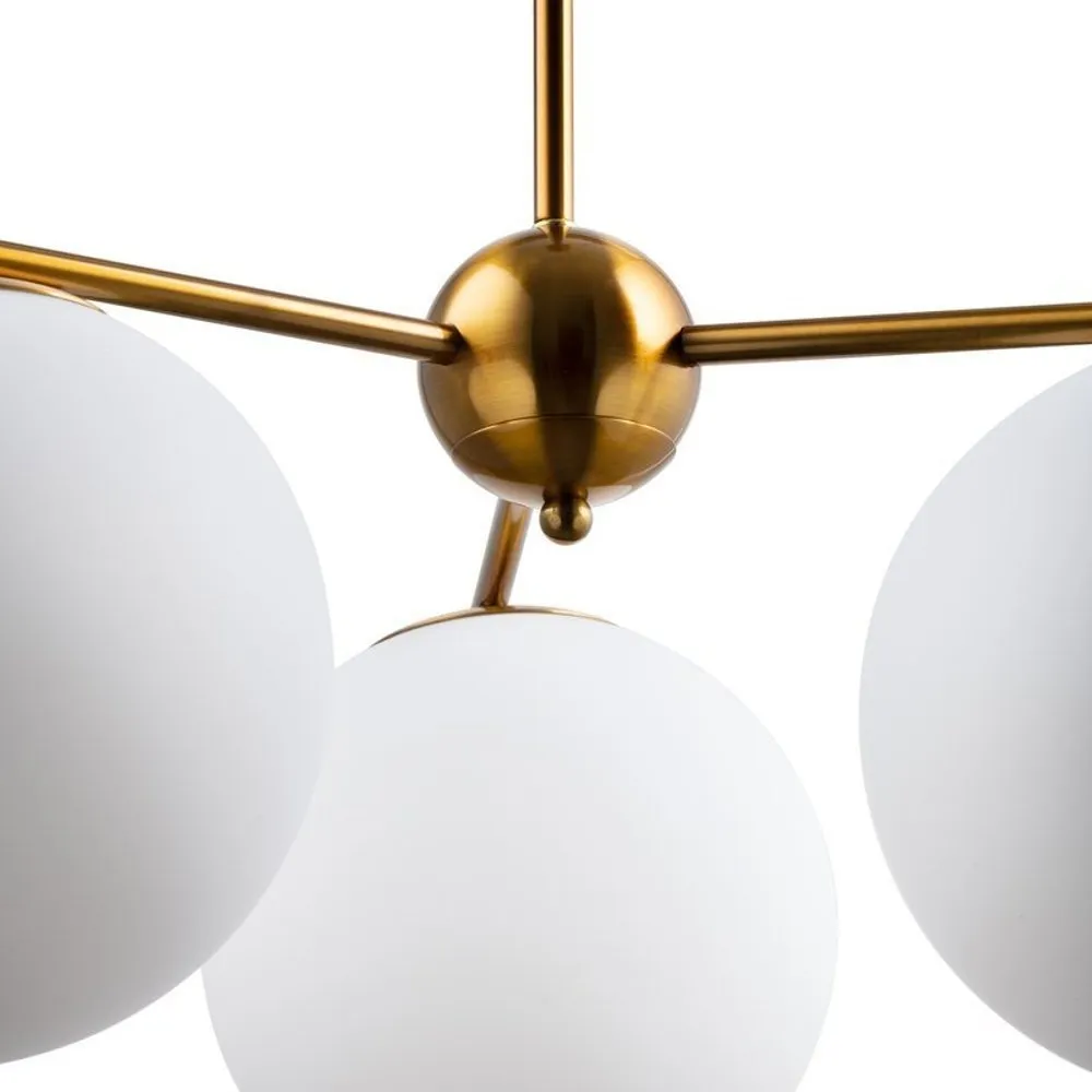 Lampa wisząca VENUS-3 mosiądz 60 cm - obrazek 3