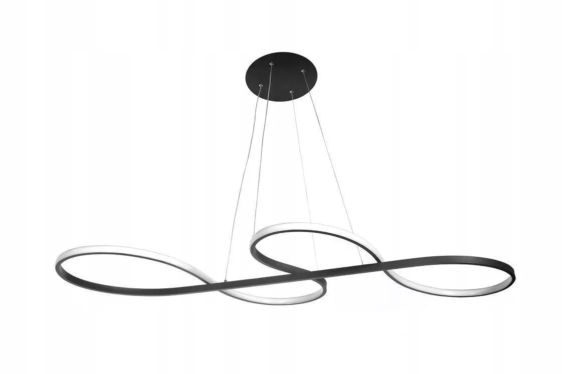 Lampa wisząca DL-J04 60W czarna SONA