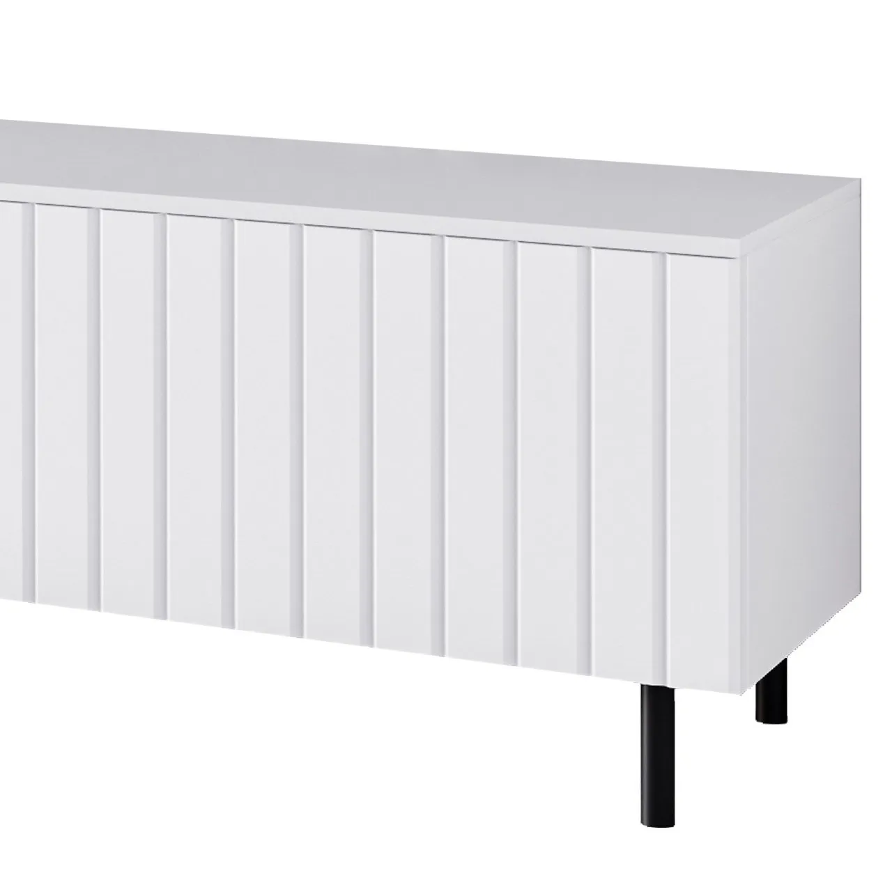 Metalowe nóżki 17cm 5szt. czarne