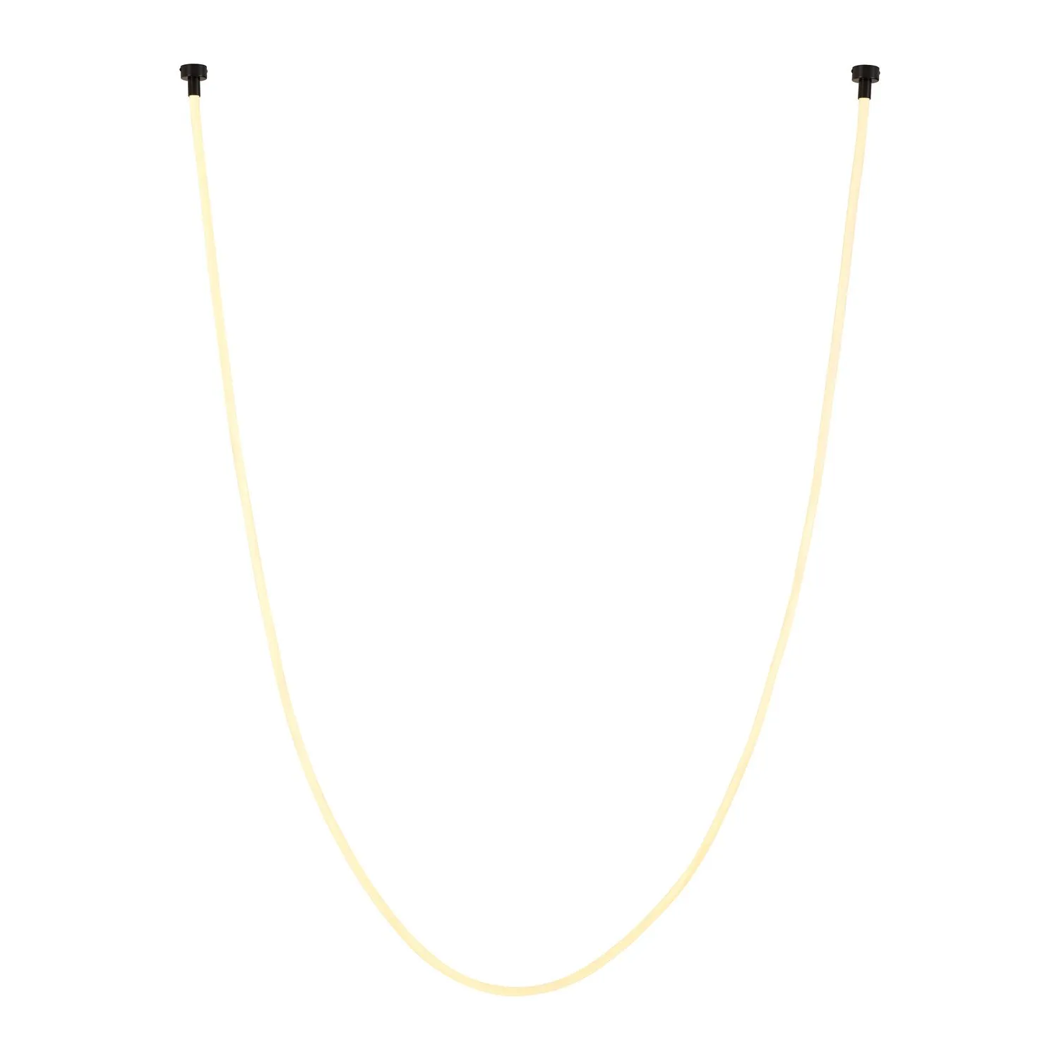 Lampa wisząca SNAKE LED wąż ledowy czarna 500 cm - obrazek 4