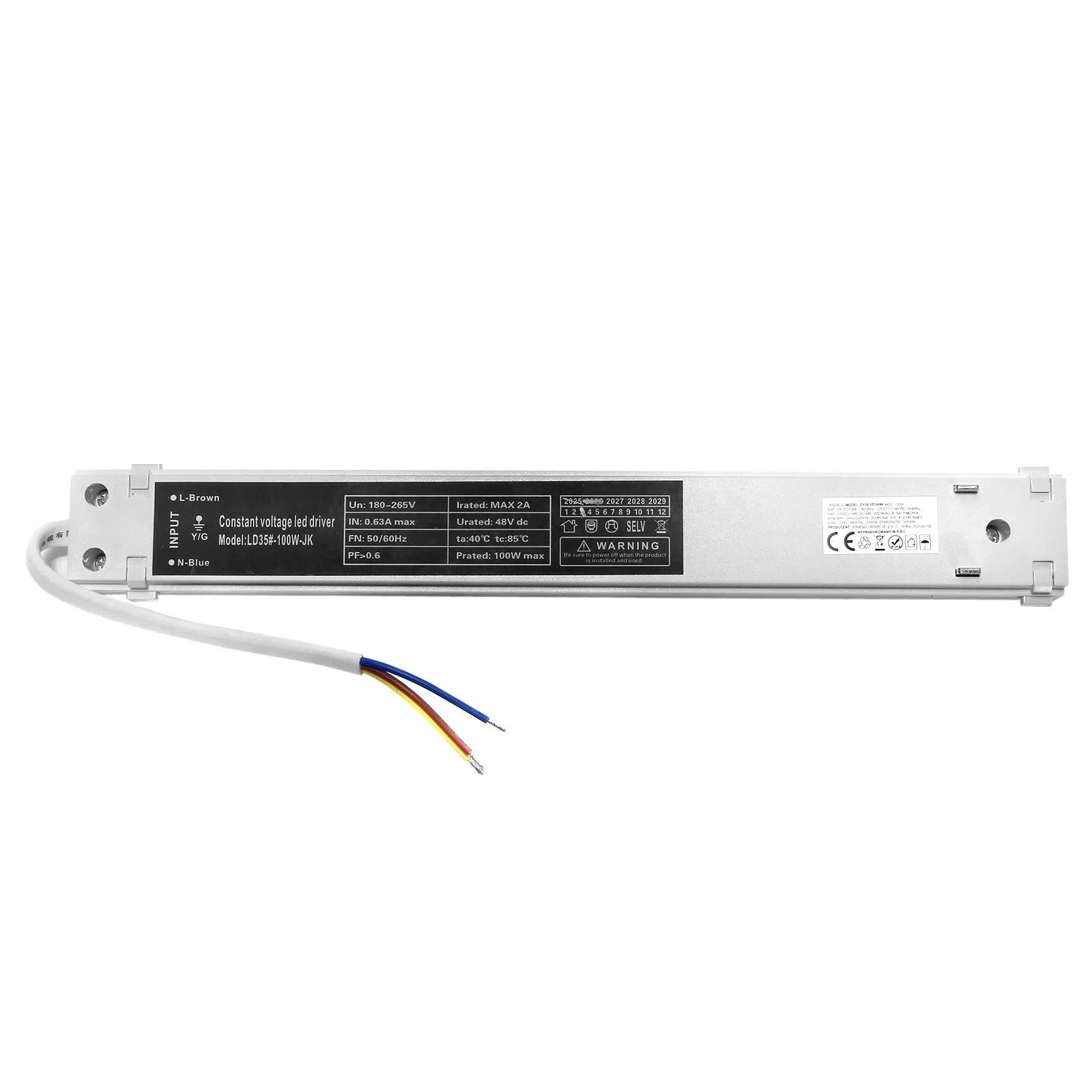 Zasilacz DY35-YT100W Ultra Slim biały - obrazek 5