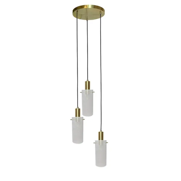 Lampa wisząca Tirana 3 biała 3xE27