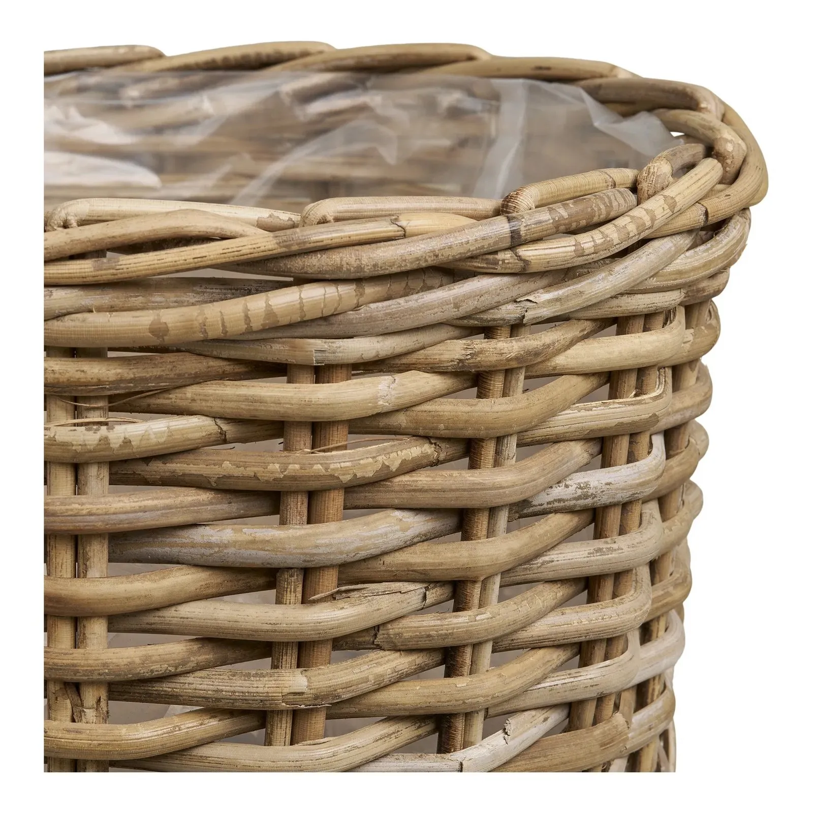 Zestaw 2 koszy Kalak rattan - obrazek 2