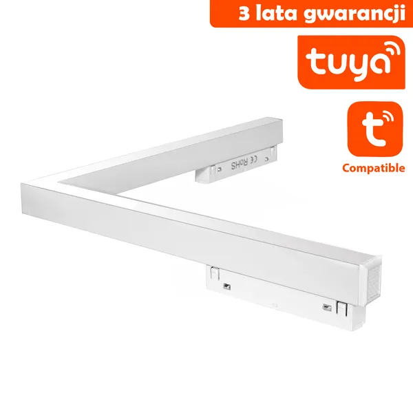 Lampa magnetyczna narożna DDCX-B12-TY Biała