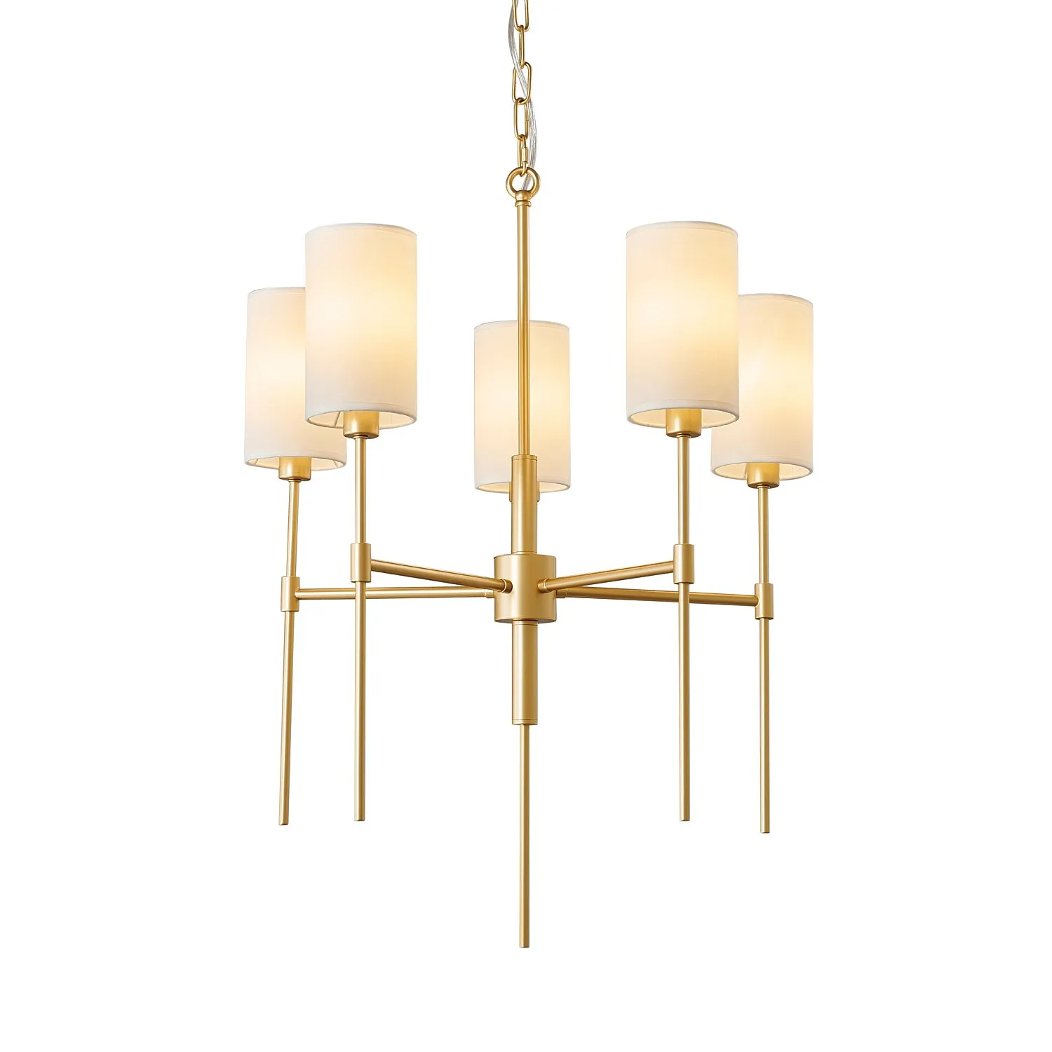 Lampa wisząca DARLING 60 cm, złota - obrazek 6