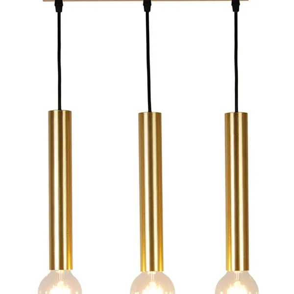 LAMPA WISZĄCA DALLAS 284 MM 3 ZŁOTY