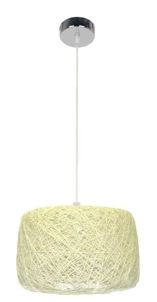 PANDA LAMPA WISZĄCA 35 1X60W E27 KREMOWY