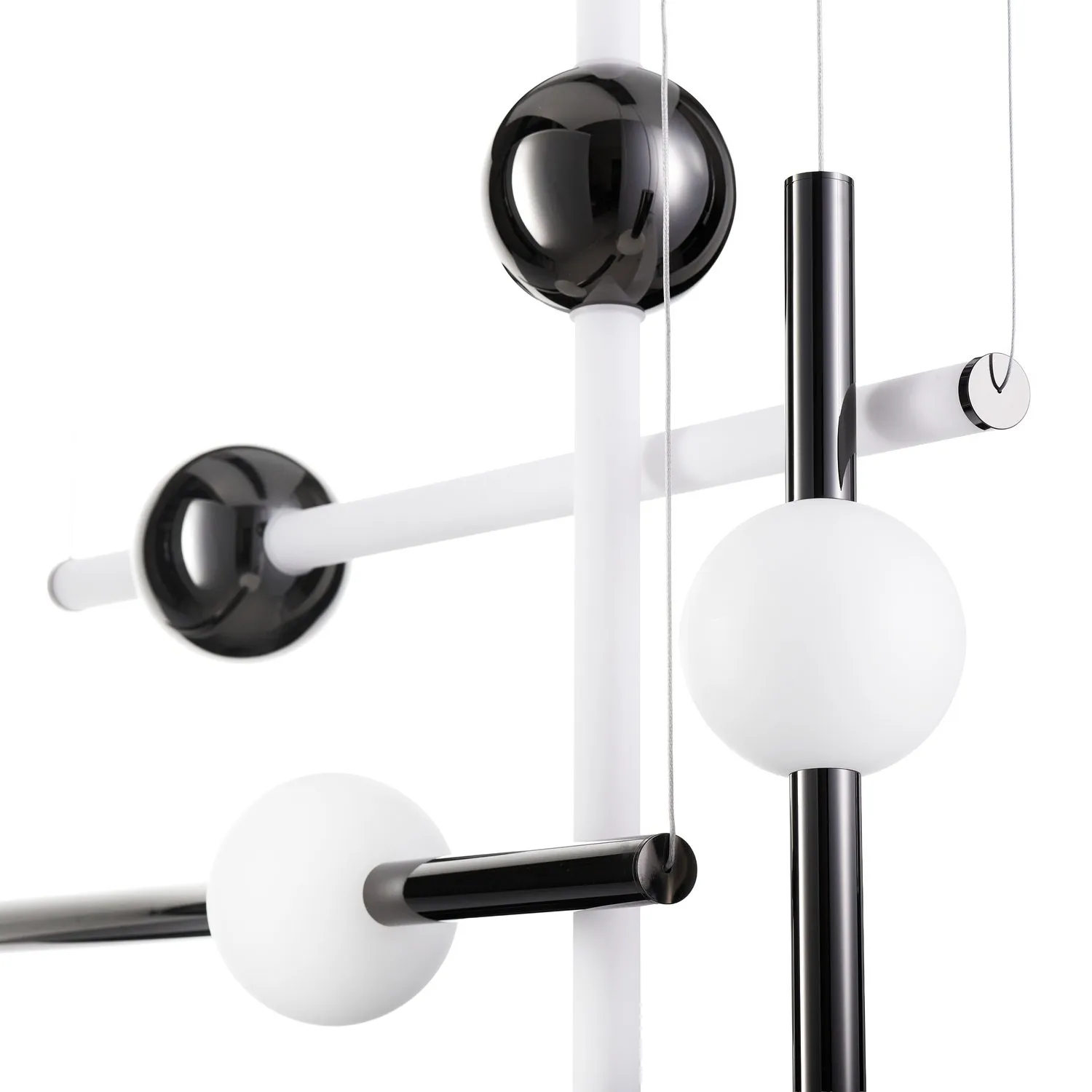 Lampa wisząca O-LINE L-4 LED czarna 110 cm - obrazek 13