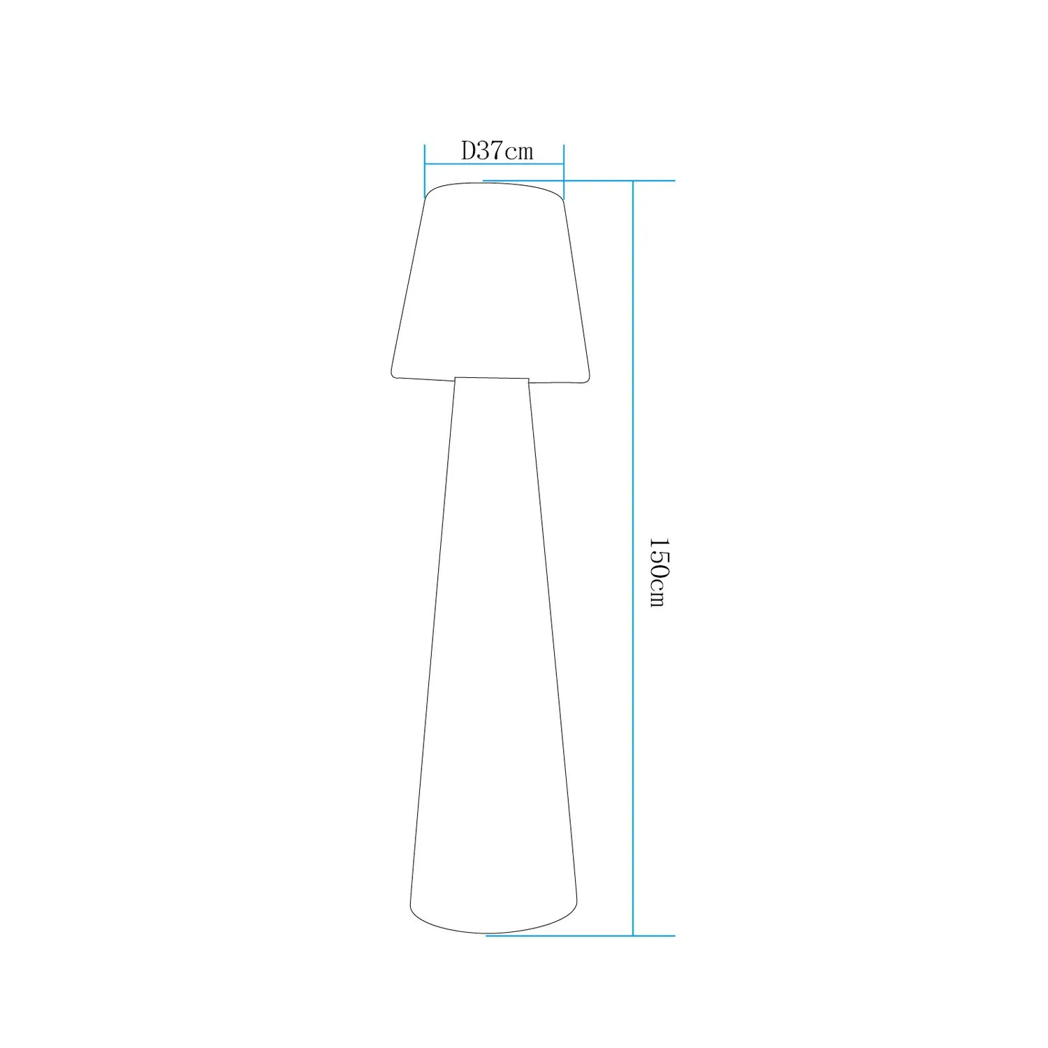 Lampa ogrodowa stojąca GARDENA M LED RGBW 16 kolorów 120 cm - obrazek 6