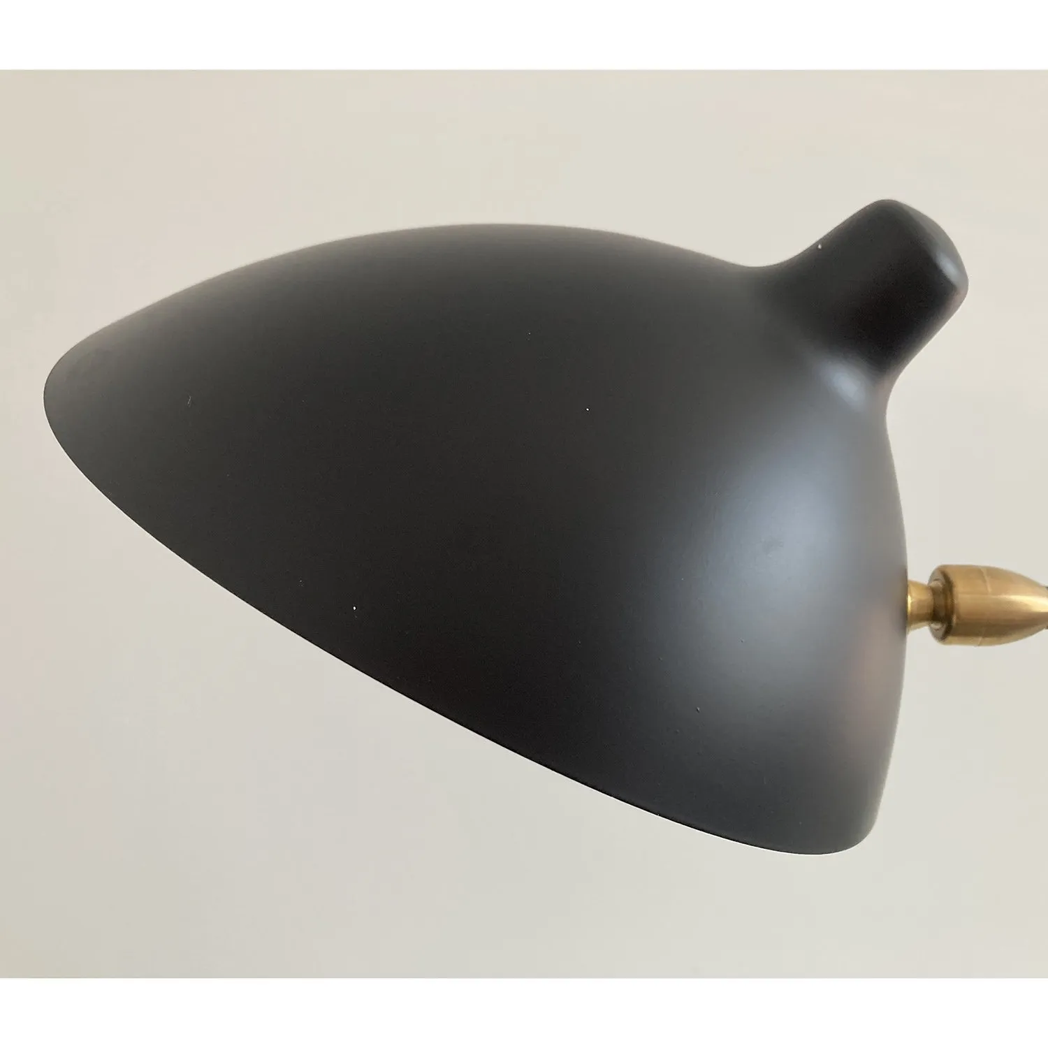 Lampa podłogowa CRANE-F1 czarna 160 cm - obrazek 9