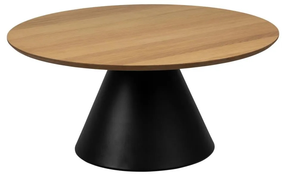 Stolik Soli 85cm dąb/czarny - obrazek 3