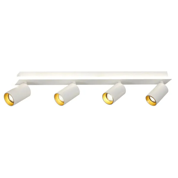 Zestaw reflektorów plafon Parma biały 4xGU10 plus LED