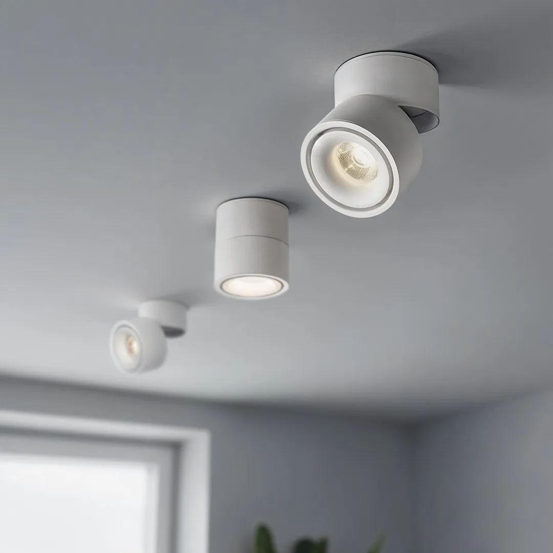 Ruchomy Spot LED EZ-CL06A-12 12W 3000K Biały - obrazek 2