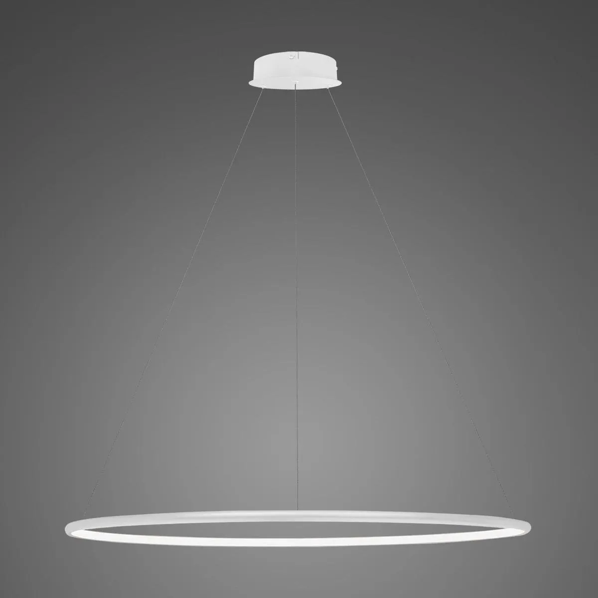 Lampa wisząca Ledowe Okręgi No.1 100cm 3k biała Dali