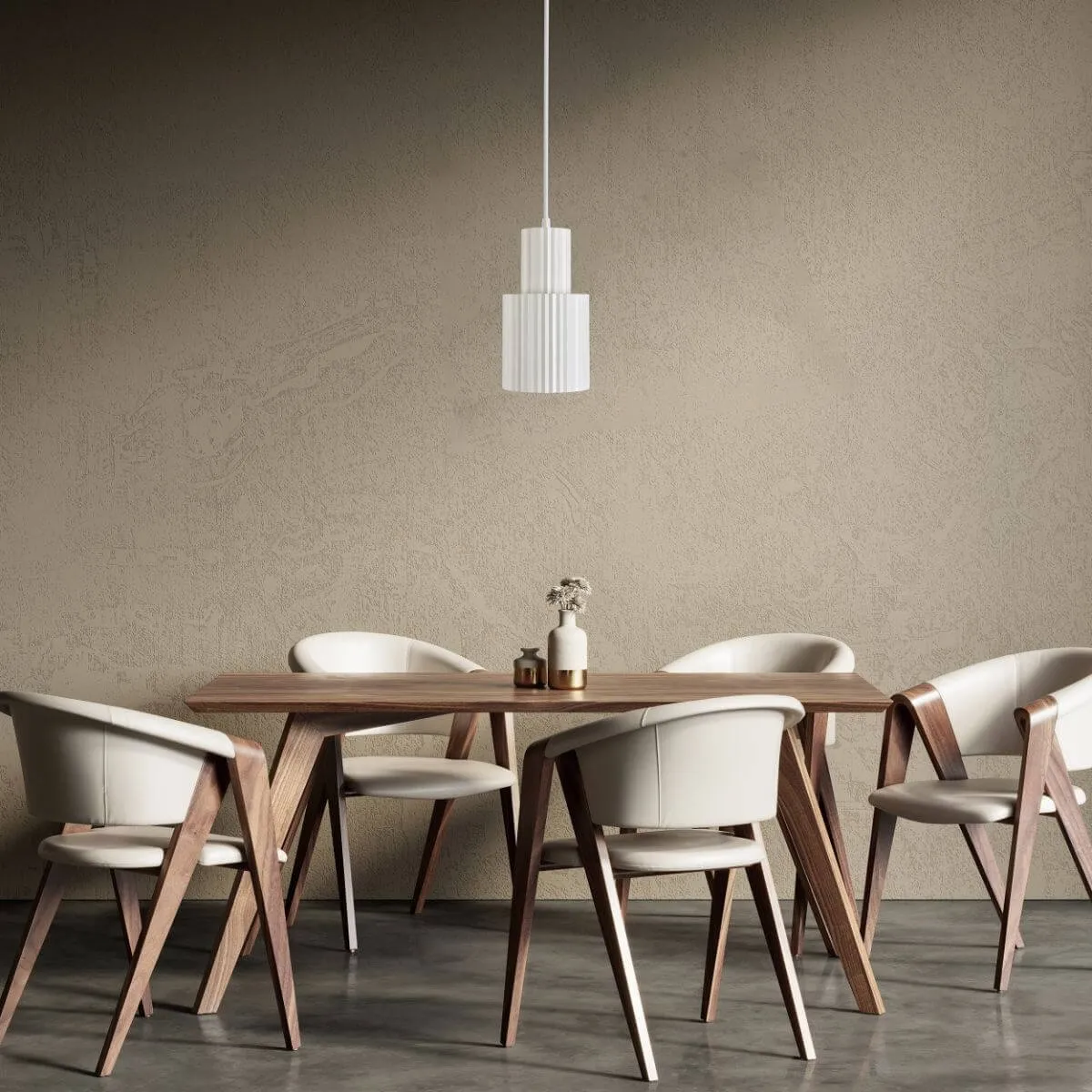 Lampa wisząca Tokio biała 1xE27 - obrazek 2