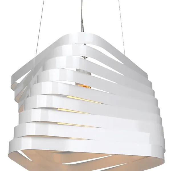 BIZO LAMPA WISZĄCA 1X60W E27 38CM BIAŁY