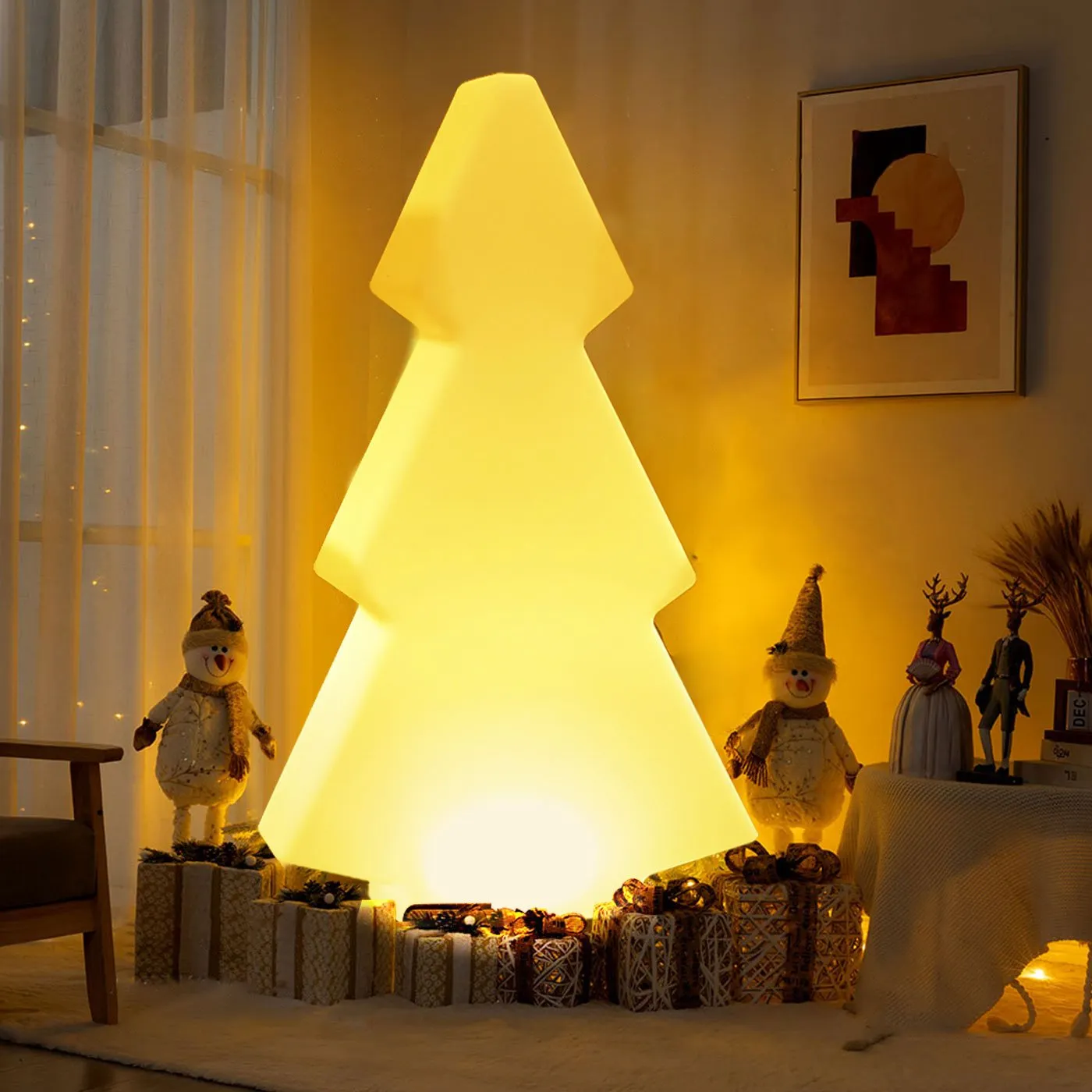 Lampa ogrodowa choinka X-MASS TREE L LED RGBW 16 kolorów 113 cm - obrazek 2