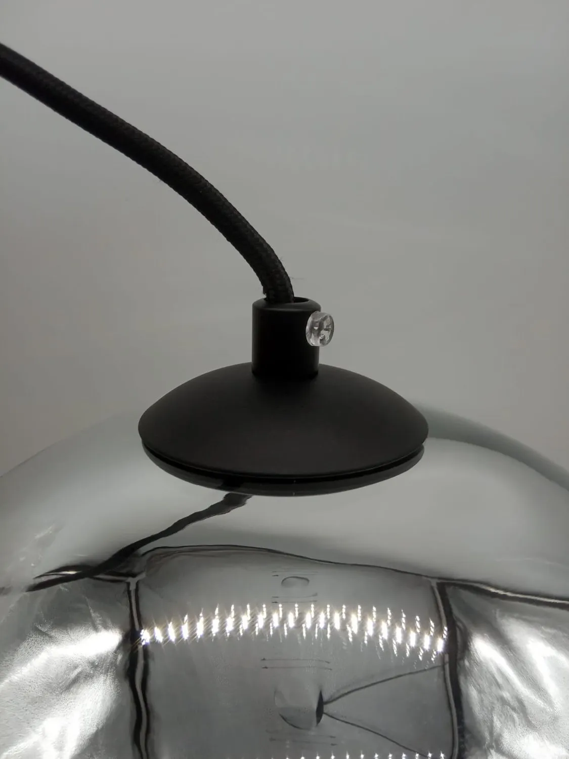 Lampa wisząca MIRROR GLOW - S chrom 25 cm - obrazek 7