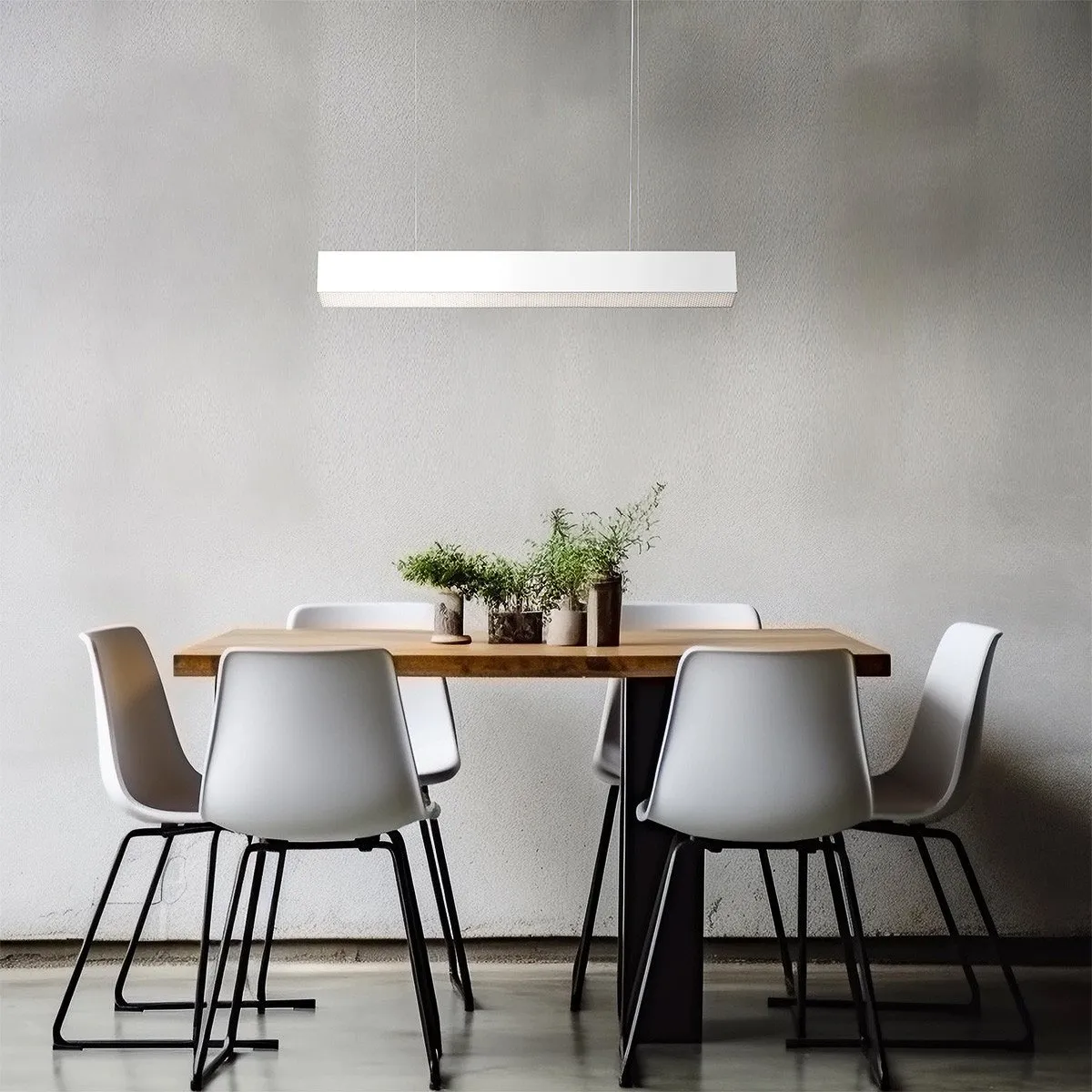 Lampa wisząca Mira M biała Tuya LED CCT - obrazek 3