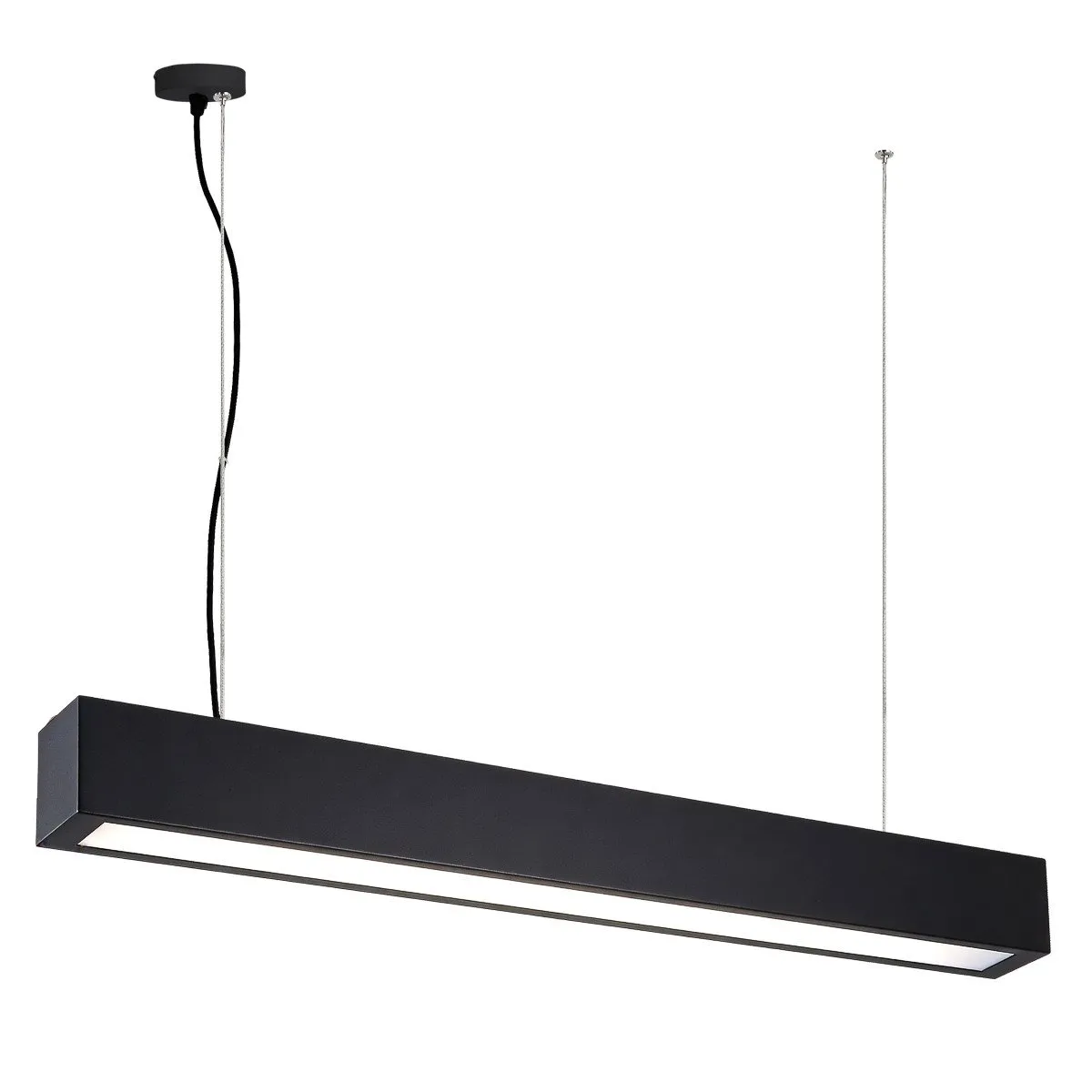 Lampa wisząca Ibros czarna 24W IP20 LED CCT