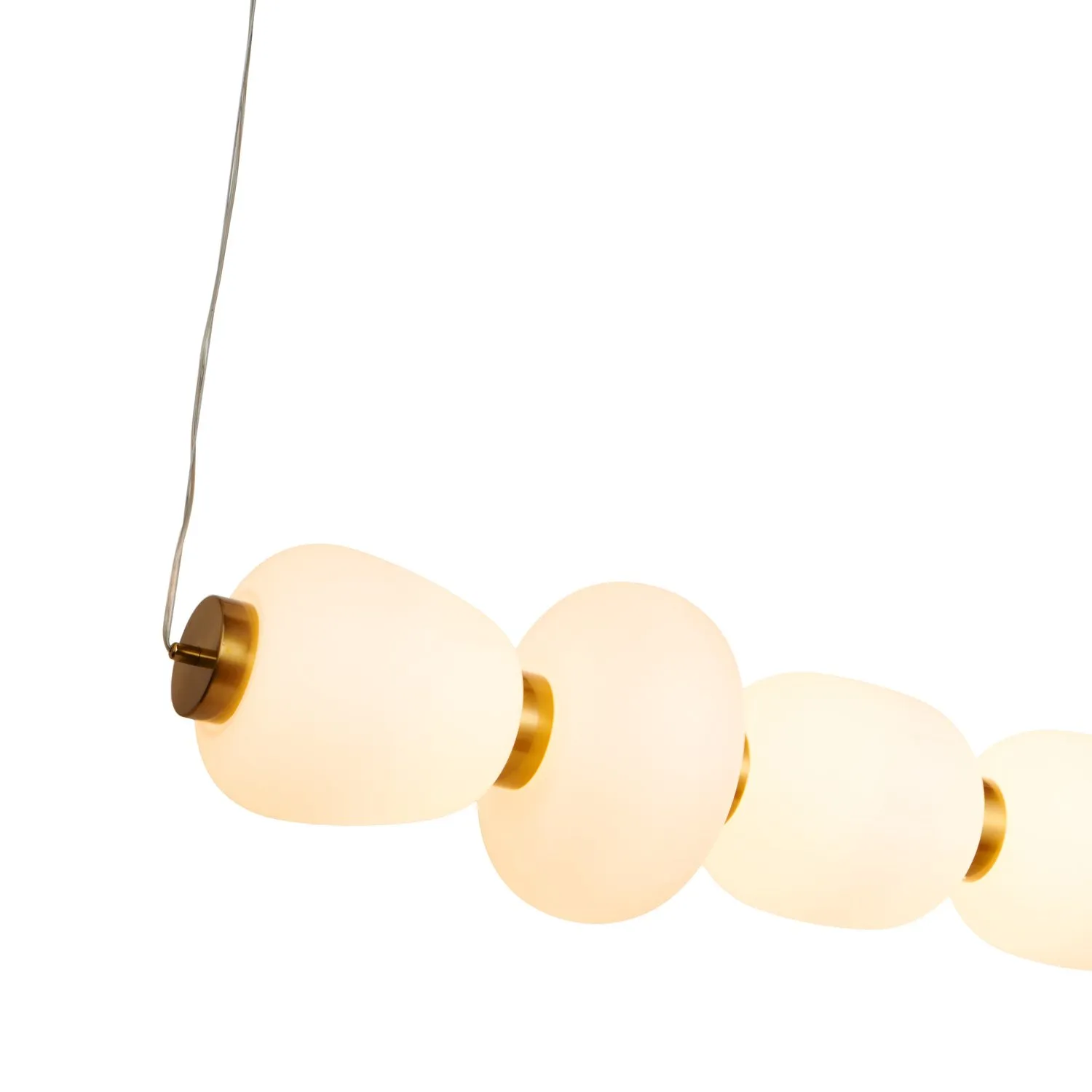 Lampa wisząca BRILLA-6, 125 cm, złota - obrazek 9