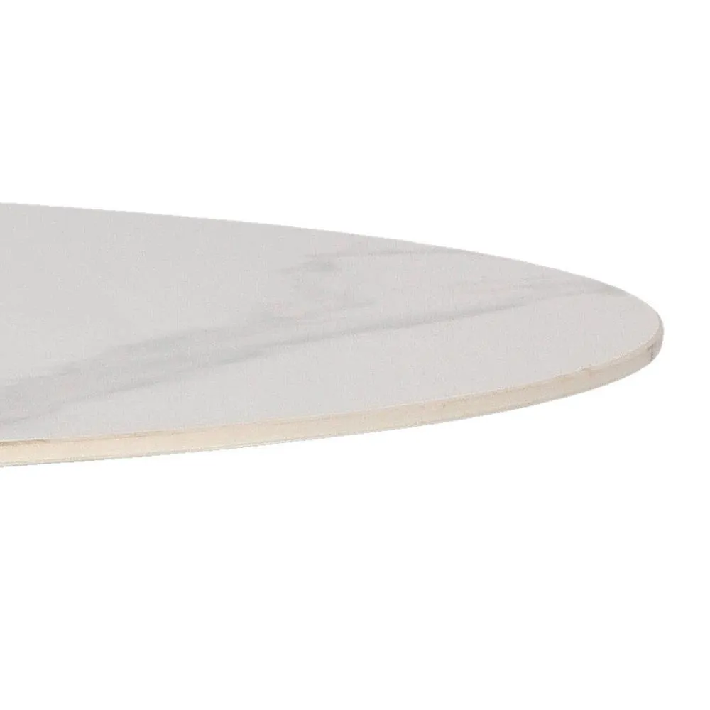 Stół Simplet Skinny Premium Stone White 90cm - obrazek 7