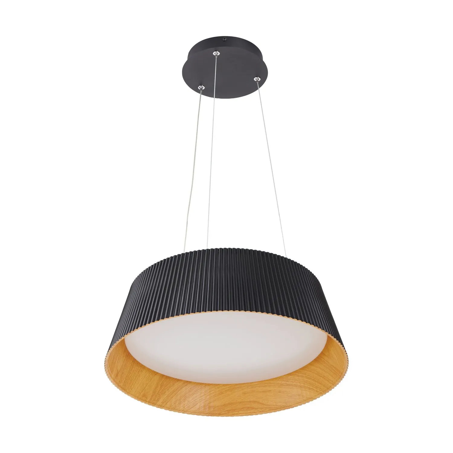 Lampa wisząca FRILL LED czarna 45 cm - obrazek 5