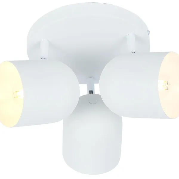 AZURO LAMPA SUFITOWA PLAFON 3X40W E27 BIAŁY