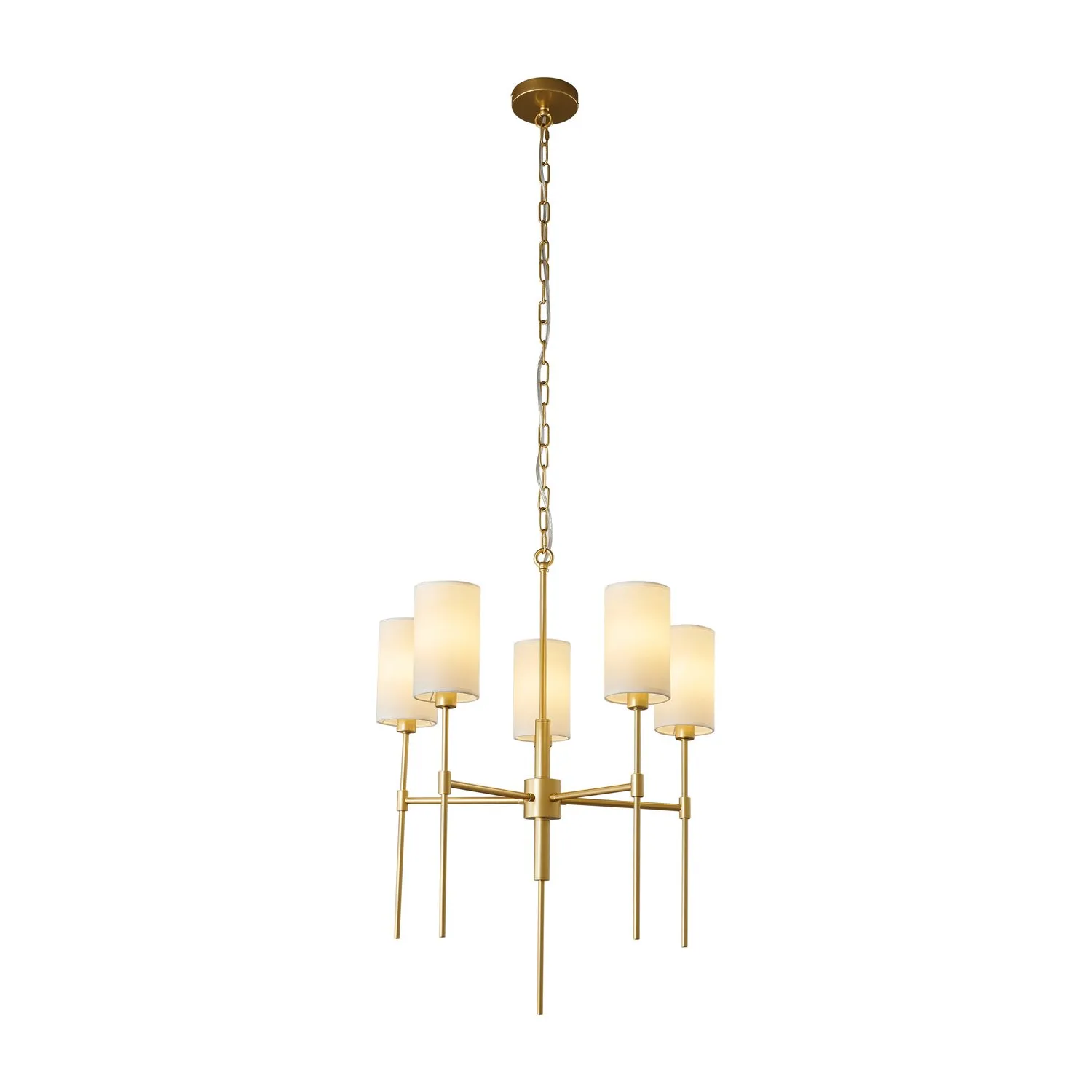 Lampa wisząca DARLING 60 cm, złota - obrazek 4