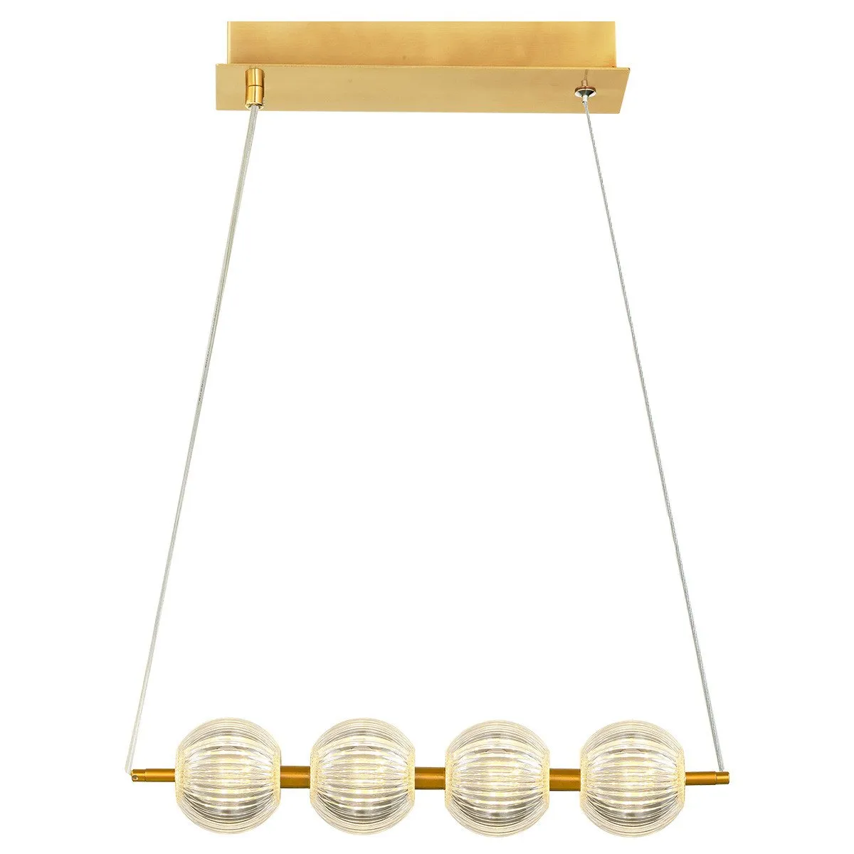Lampa wisząca Brillant 4 złota LED CCT - obrazek 3