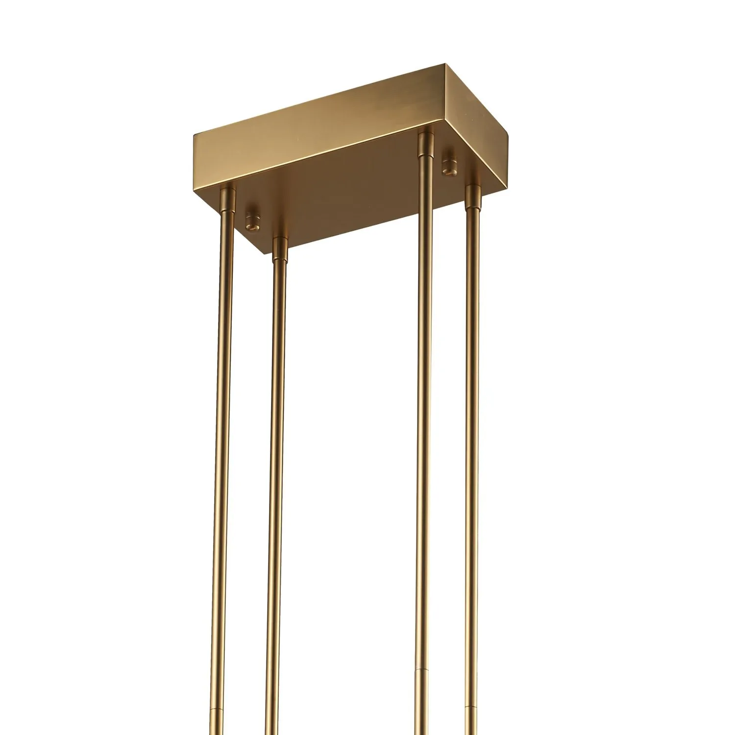 Lampa wisząca ARCHITETTO 130 cm - LED, złota dekoracyjna listwa - obrazek 5