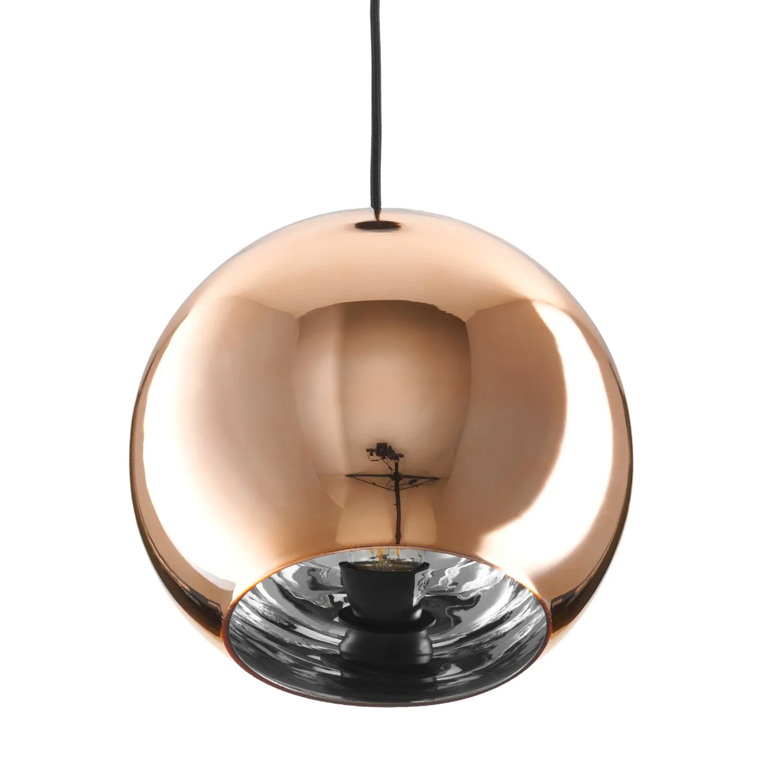 Lampa wisząca MIRROR GLOW - S miedziana 25 cm - obrazek 6