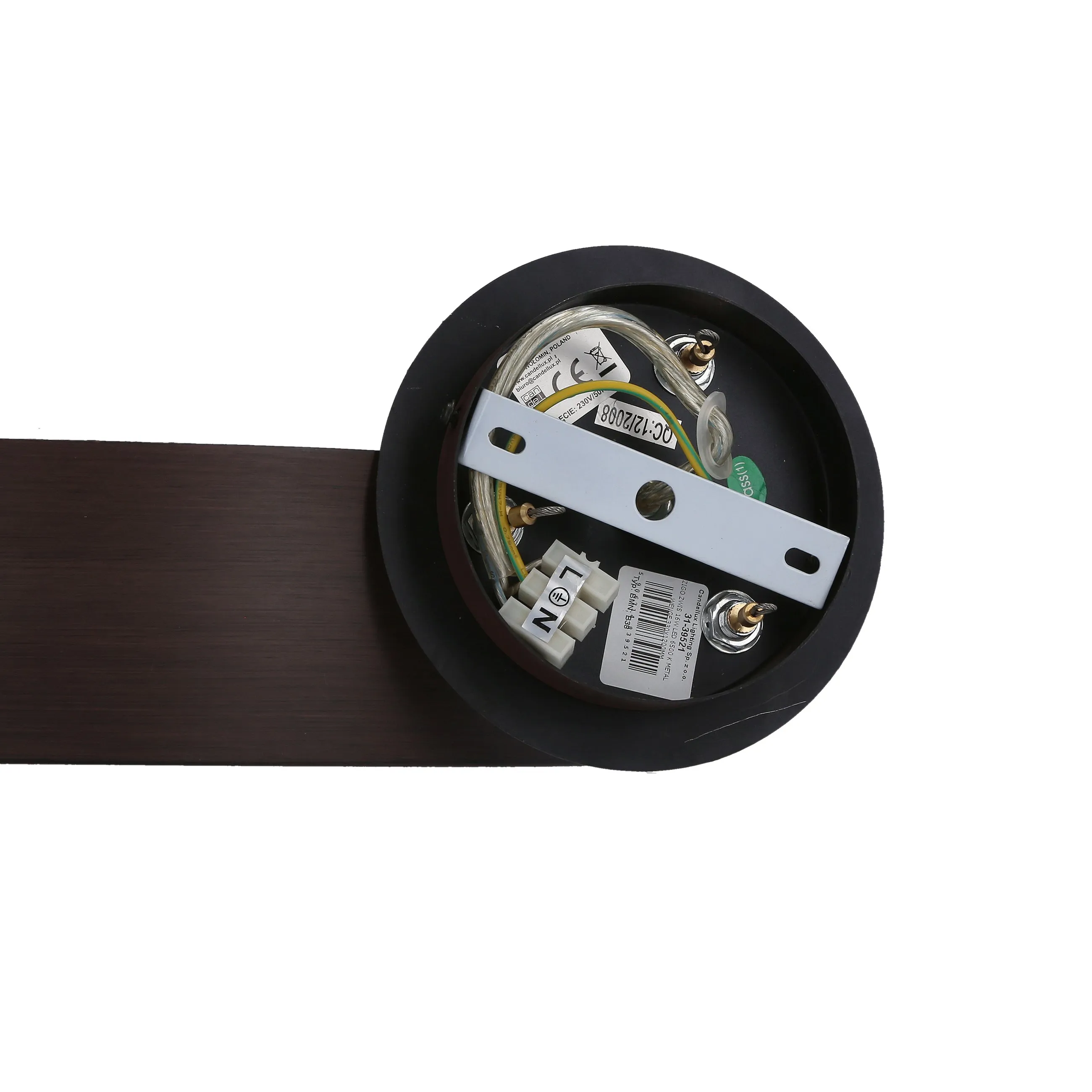 ZIGO LAMPA WISZĄCA 16W LED 6500 K METAL WENGE 330X1200MM - obrazek 8