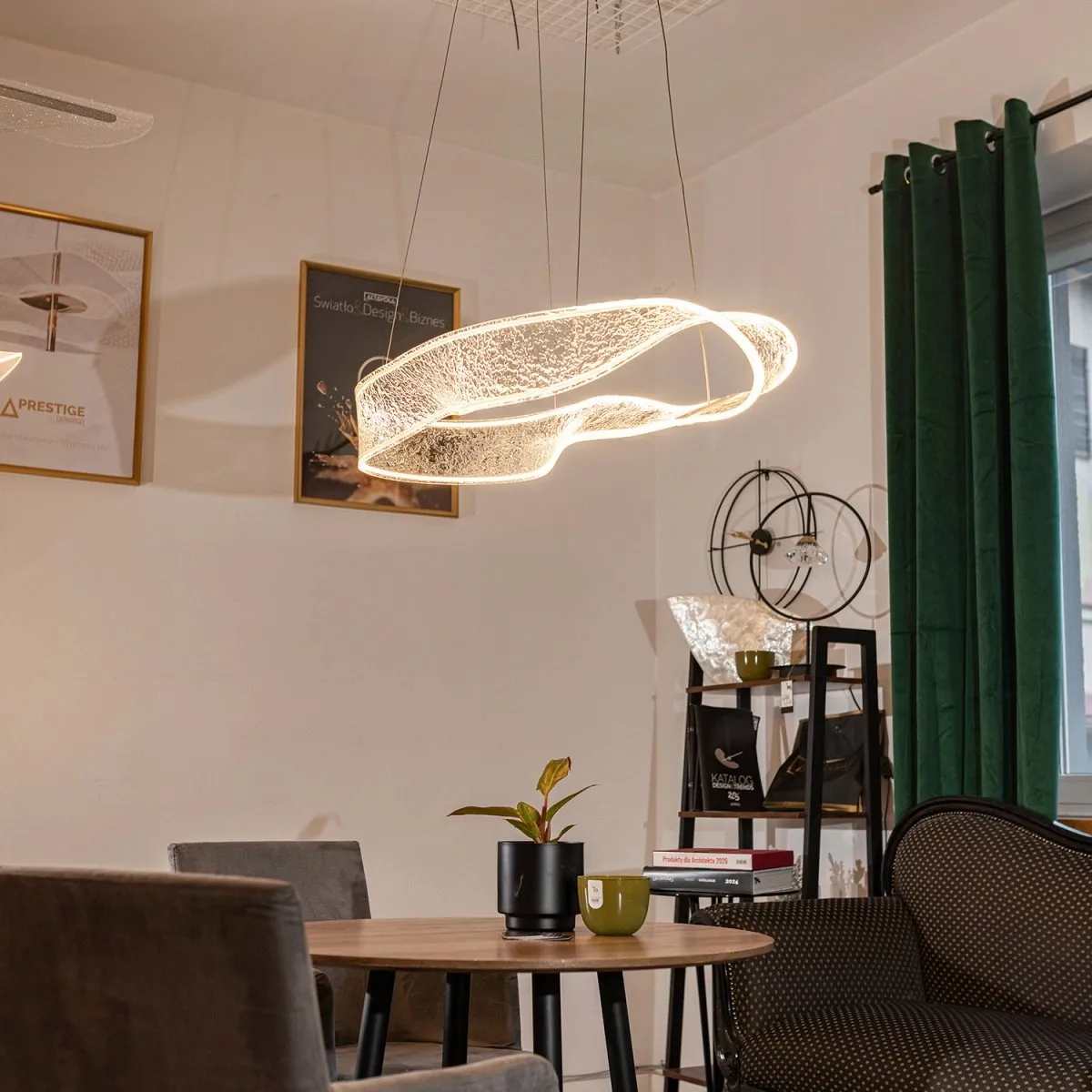 Lampa wisząca Ribbon No.2 90cm ściemnianie z pilota - obrazek 3