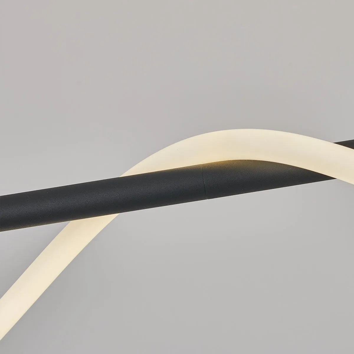 Lampa wisząca Meleca M czarna LED CCT - obrazek 6