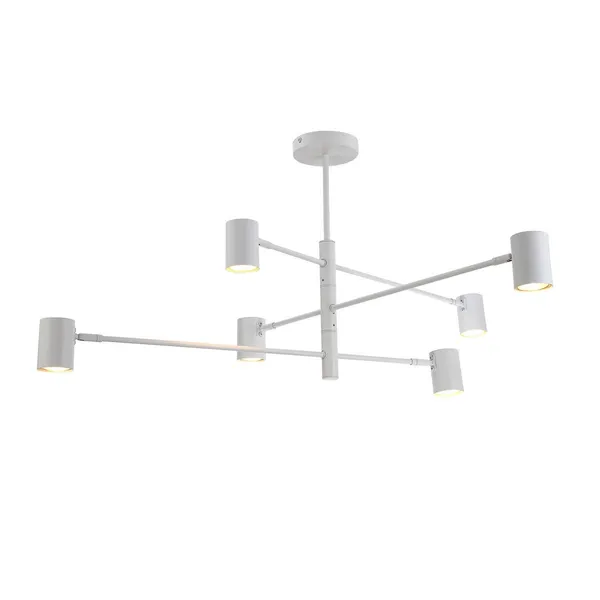 Lampa wisząca Snow 6 biała 6xGU10