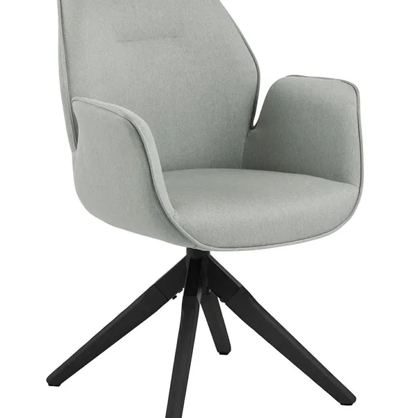Krzesło obrotowe Aura light grey /blackauto return