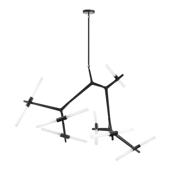 Lampa wisząca STICKS-14 czarna