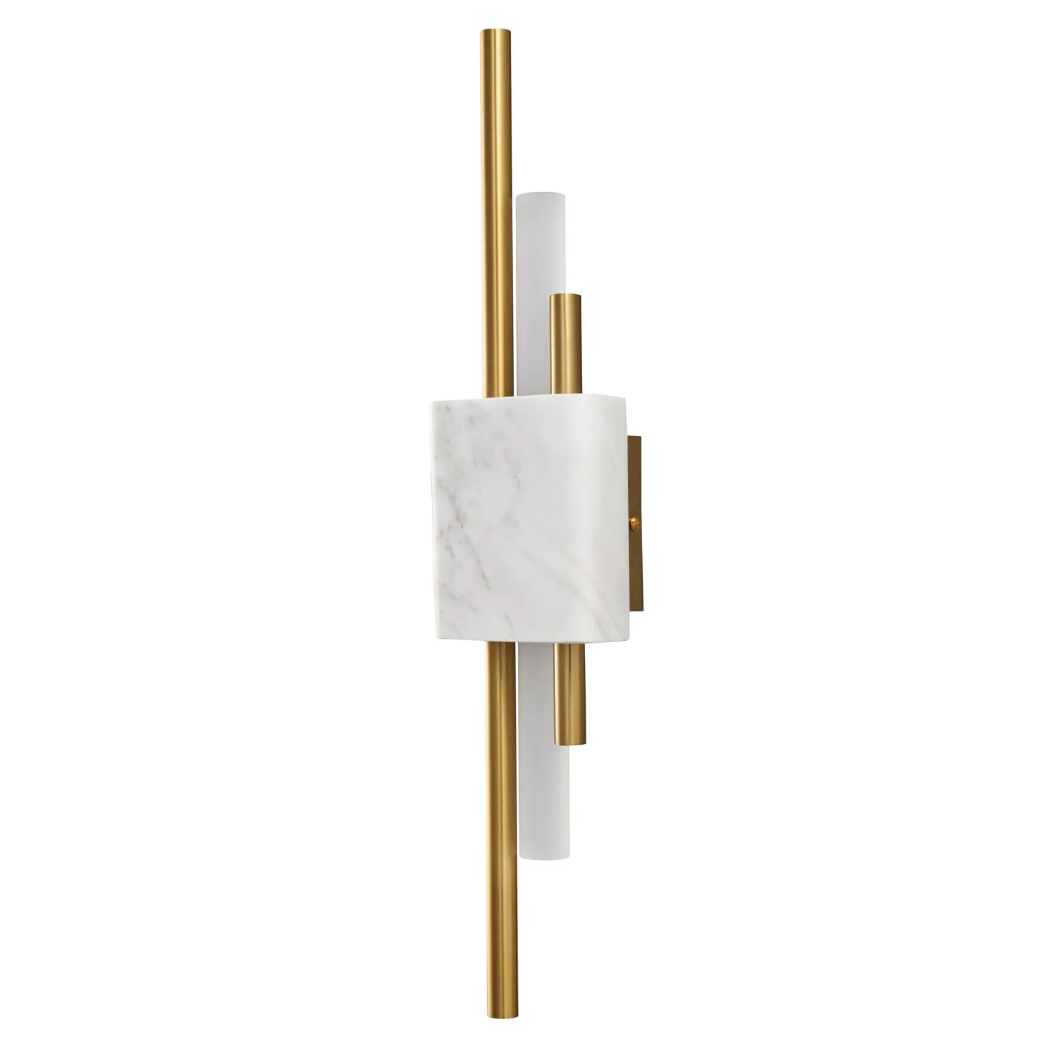 Lampa ścienna ELLIE LED 50 cm-marmurowa biało - złota - obrazek 4
