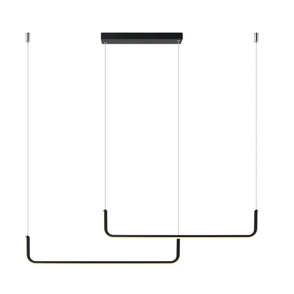 Lampa wisząca Malawi Basic czarna LED CCT