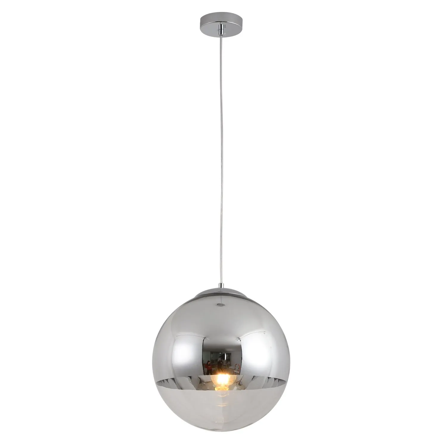 Lampa wisząca FLASH M chrom 30 cm - obrazek 2