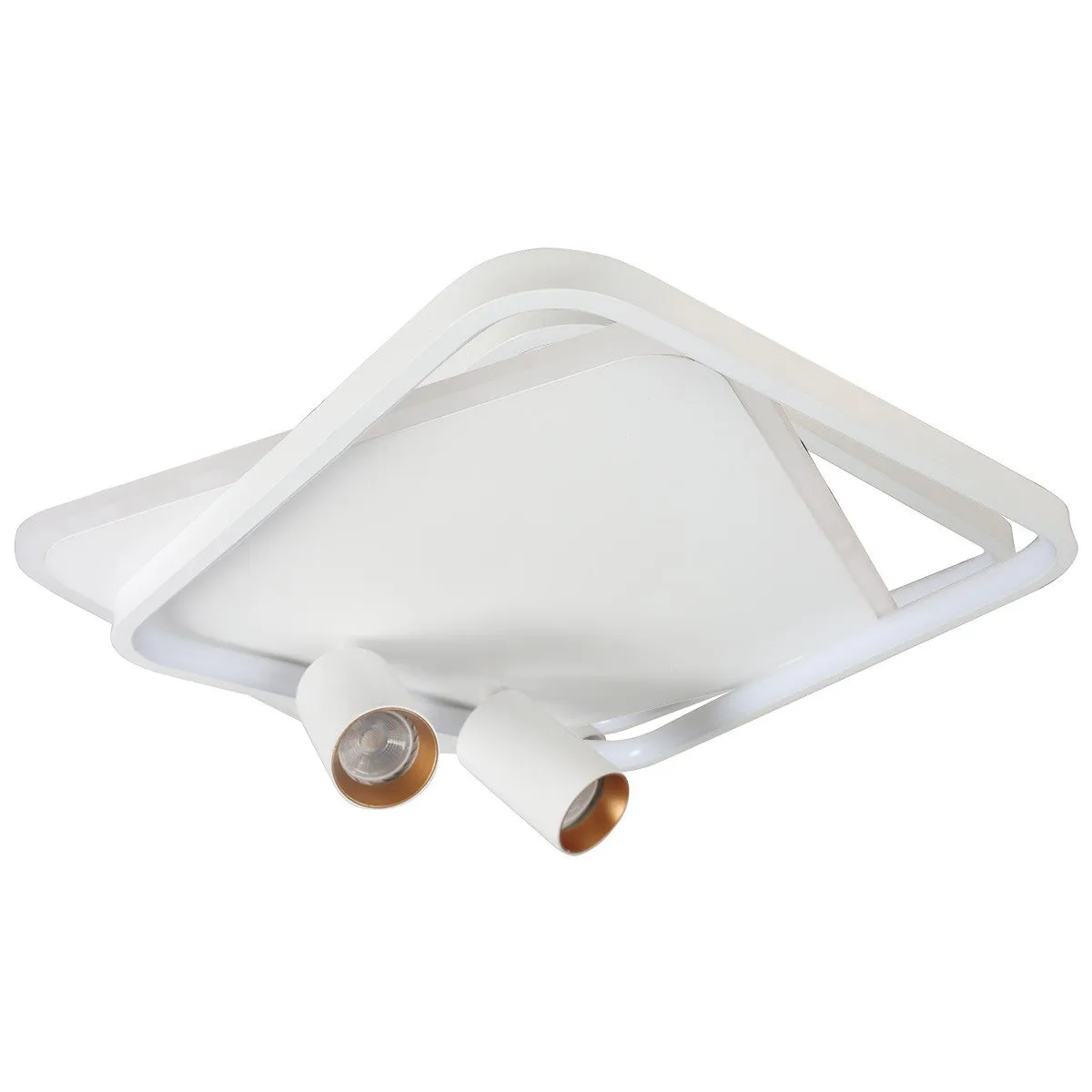 Plafon Parma 2 kwadratowy biały 2xGU10 LED CCT - obrazek 6