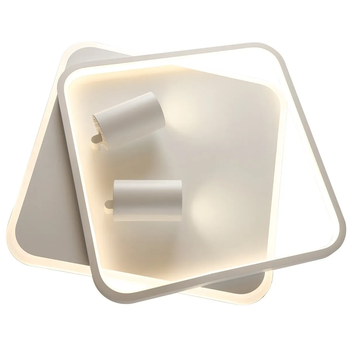 Plafon Parma 2 kwadratowy biały 2xGU10 LED CCT - obrazek 8
