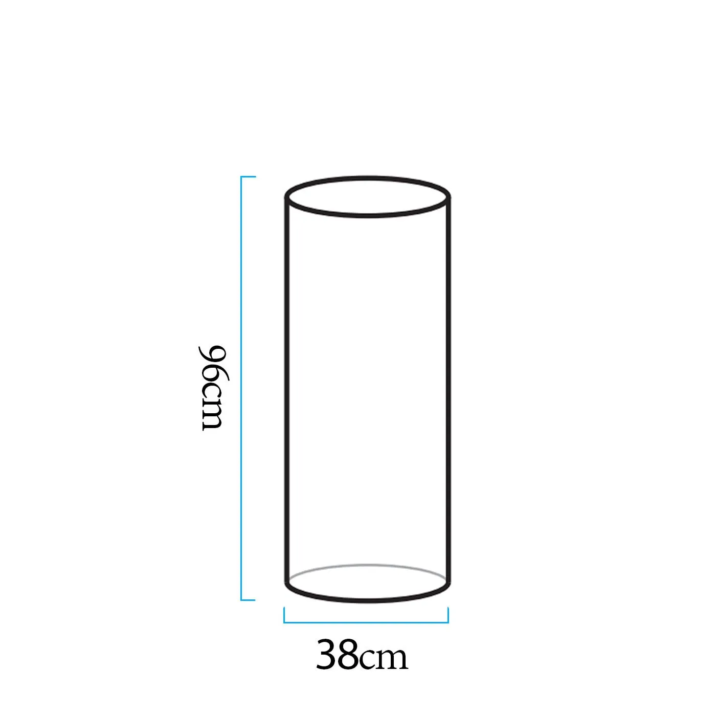 Lampa ogrodowa kolumna TUBE LED RGBW 16 kolorów 96 cm - obrazek 8